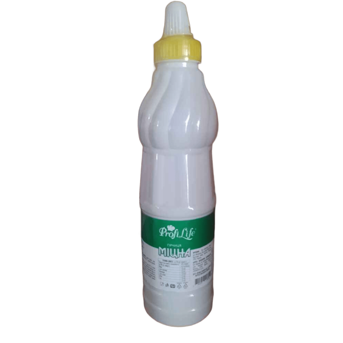 Гірчиця міцна (гостра) Profi Life у пляшці 830 г