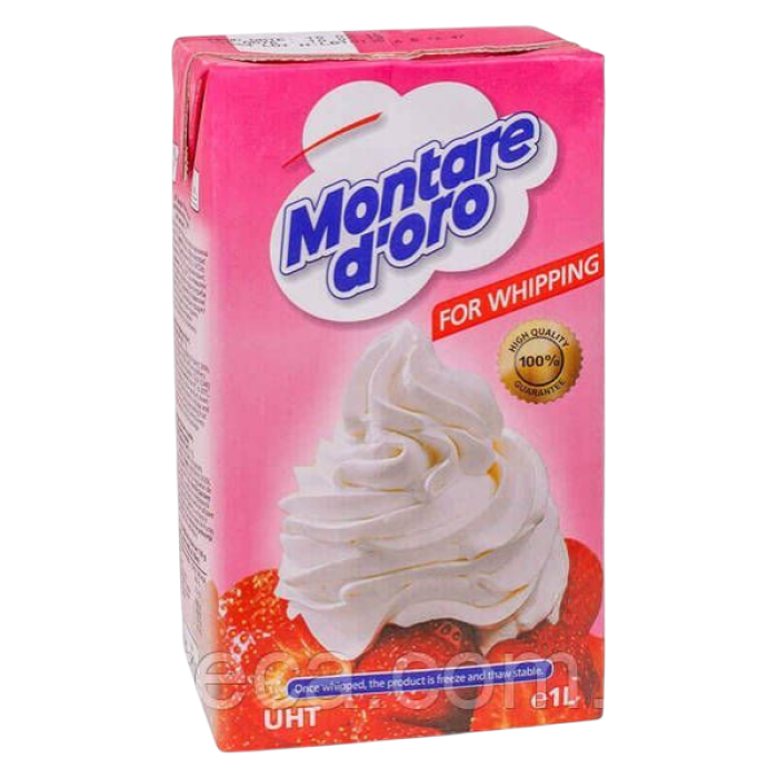 Вершки кондитерські рослинні Montare D'oro 26% 1 л (Болгарія)