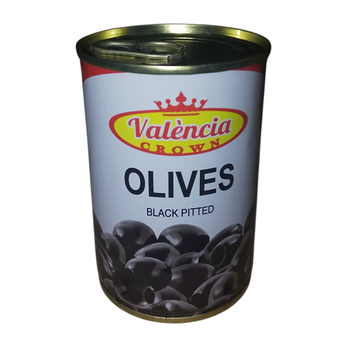 Оливки чёрные с косточкой Valencia Crown 280 г