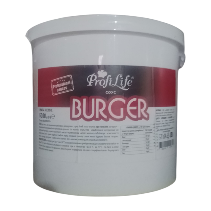 Соус Burger Profi Line, 5 кг