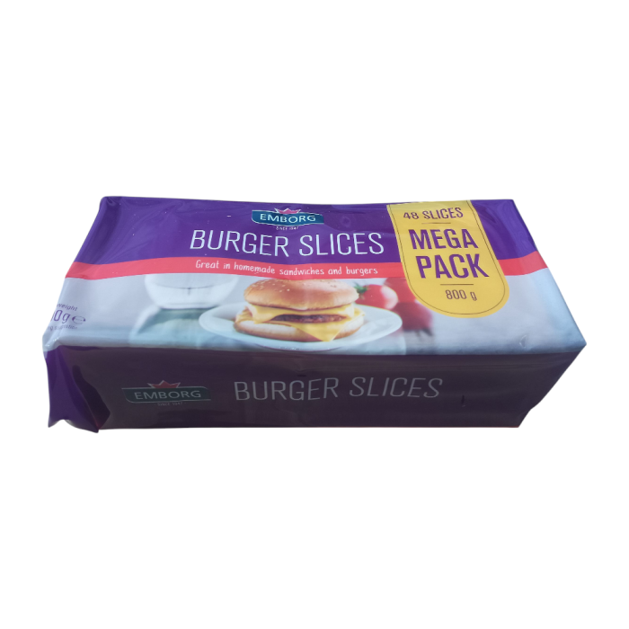 Сир Чедер Emborg Burger Slices, 800 г