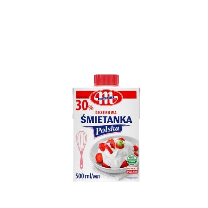 Вершки Mlekovita 30% (Сметанка), 500 мл