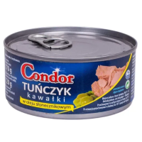 Тунец кусочками в масле Condor 170 г