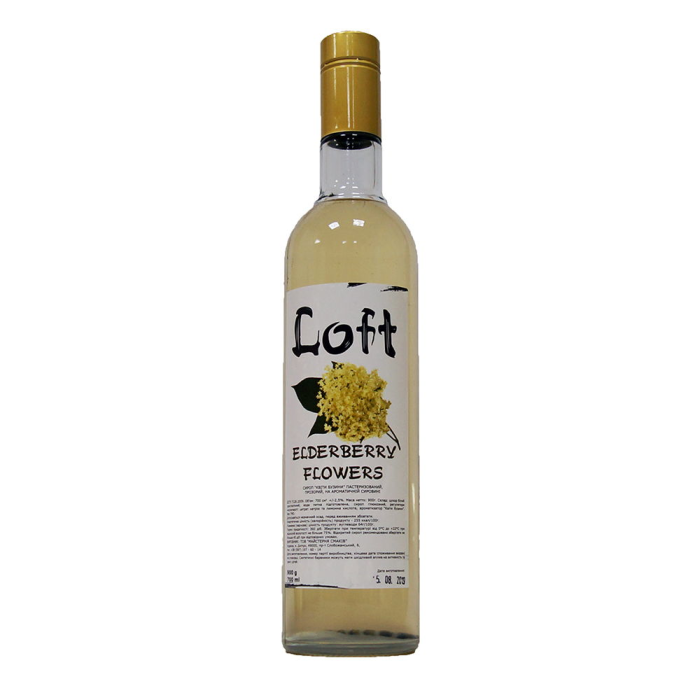 Сироп Loft Бузина для коктейлей и напитков, 700 мл