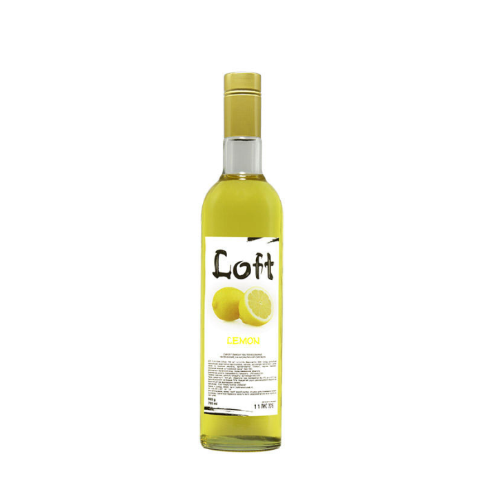 Сироп Loft Лимон для напитков и коктейлей, 700 мл