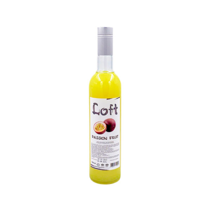 Професійний барний сироп Loft «Маракуйя» (Passion Fruit), скляна пляшка 700 мл