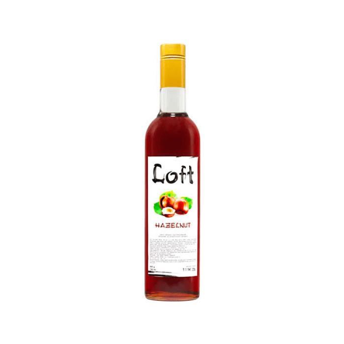 Професійний кавовий сироп Loft «Фундук» (Hazelnut), скляна пляшка 700 мл