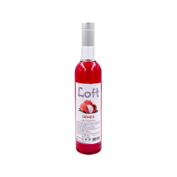 Профессиональный барный сироп Loft «Личи» (Lychee), стеклянная бутылка 700 мл