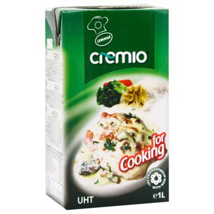 Вершки кулінарні рослинні Cremio 25% 1 л (Болгарія)