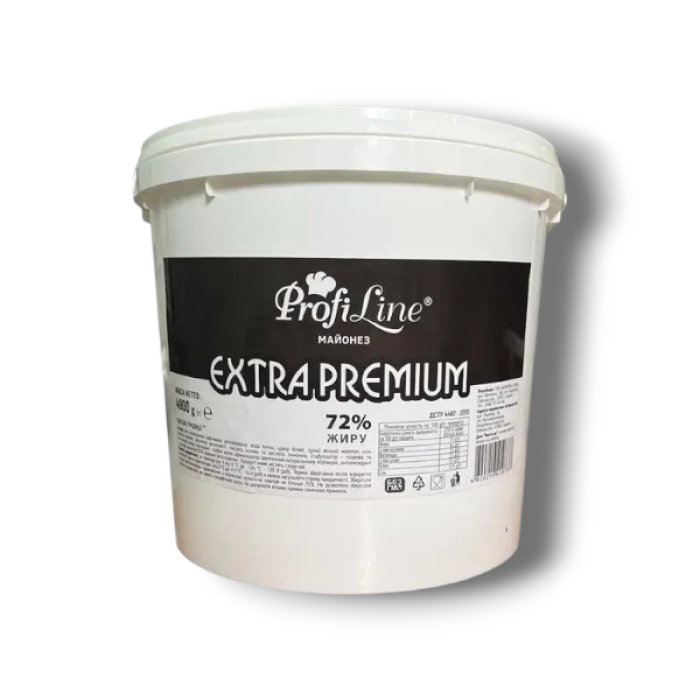 Майонез ProfiLine Extra Premium 72% (4.9 кг)