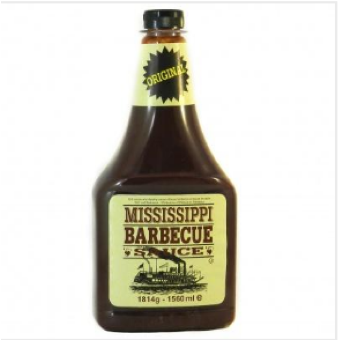 Автентичний американський соус Барбекю (BBQ) Mississippi Original, 1814 г