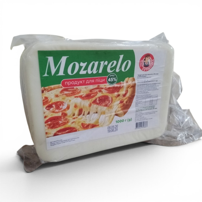 Професійний продукт для піци «Mozarelo» ТМ Пані Хуторянка, 1 кг