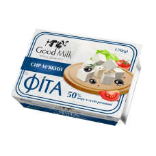 Сир м'який Фіта 50% ТМ Good Milk 170 г (ванночка)