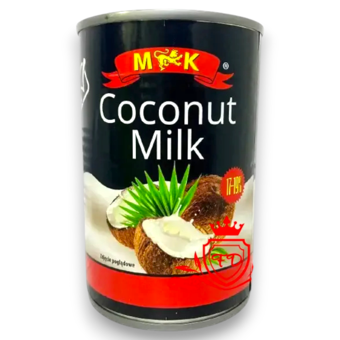 Натуральне кокосове молоко M&K 17-19%, 400 мл