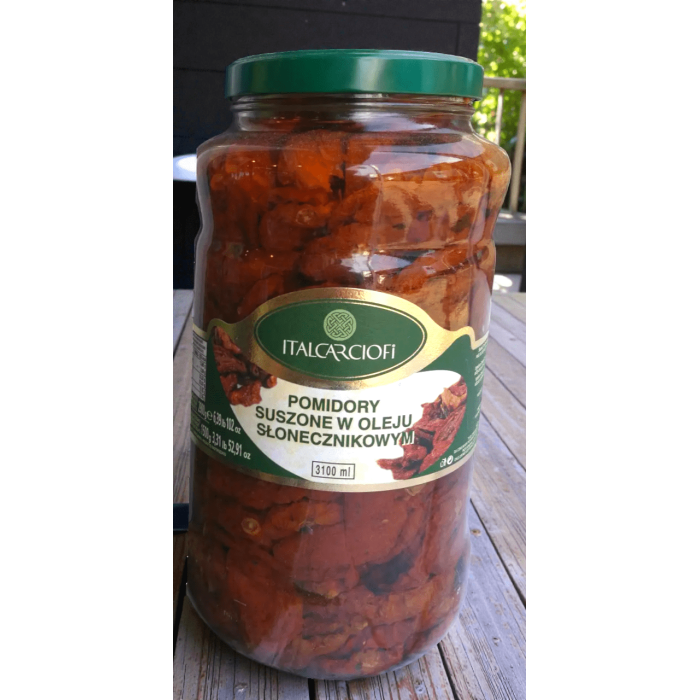 В'ялені томати в олії (Pomodori Secchi) Italcarciofi, 2.8 кг