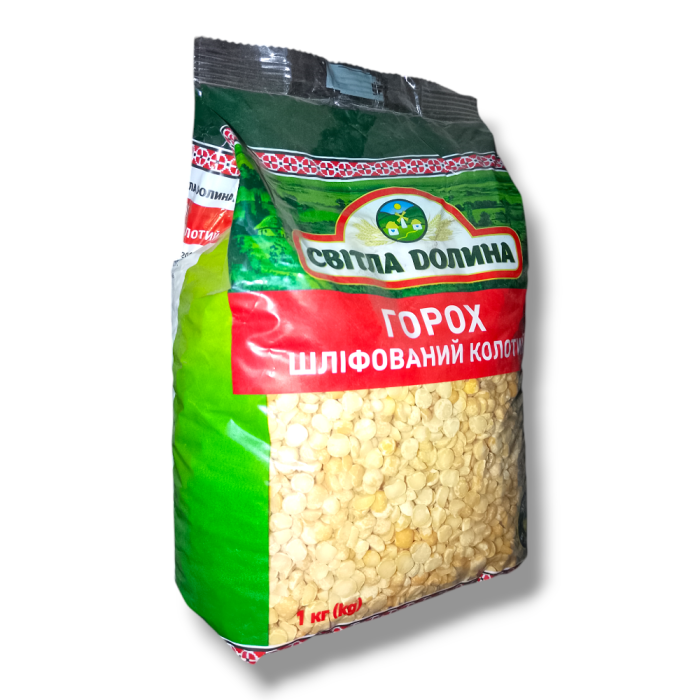 Горох колотый шлифованный ТМ Светлая Долина (1 кг)