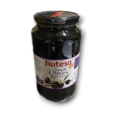 Маслини чорні без кісточки Hutesa, 900 г