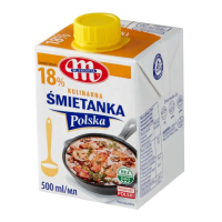 Вершки кулінарні Mlekovita 18% (500 мл)