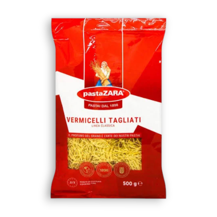 Паста Vermicelli Tagliati Pasta Zara №80 (500 г)