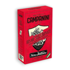 Рис Черный Нешлифованный Campanini, 500 г