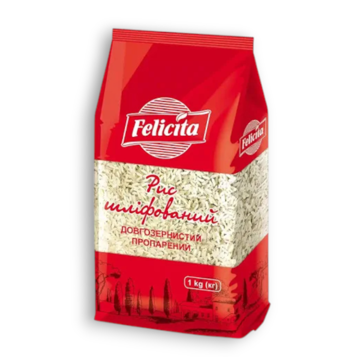 Рис Пропаренный Felicita, 900 г