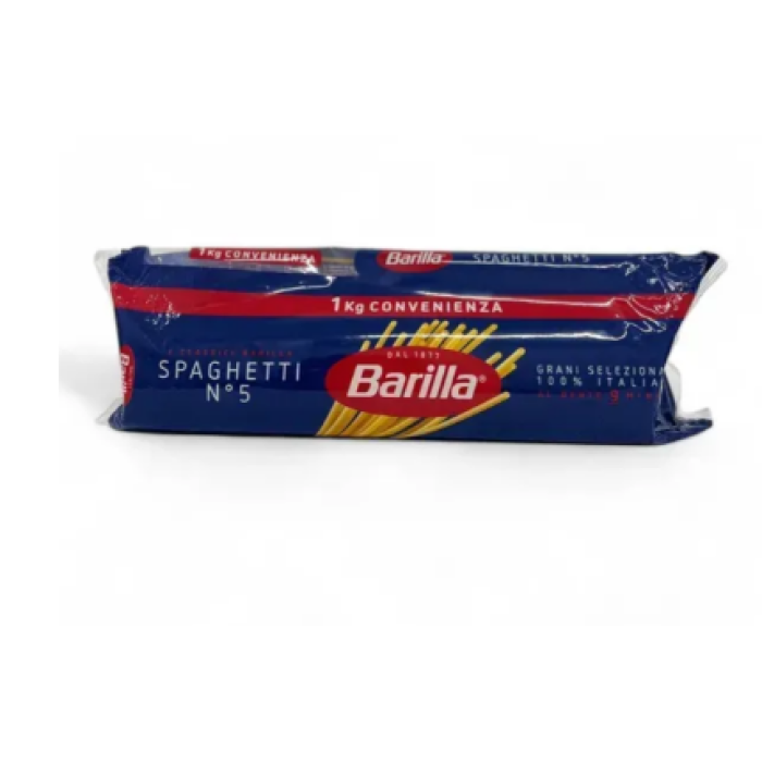 Спагетті Barilla Spaghetti n.5 (вигідний формат Convenienza), 1 кг