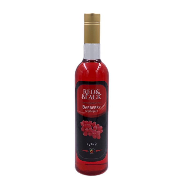 Сироп Red&Black Барбарис у скляній пляшці (700 мл)