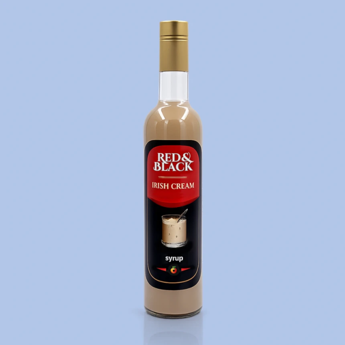 Сироп Red&Black Ірландський крем у скляній пляшці (700 мл)