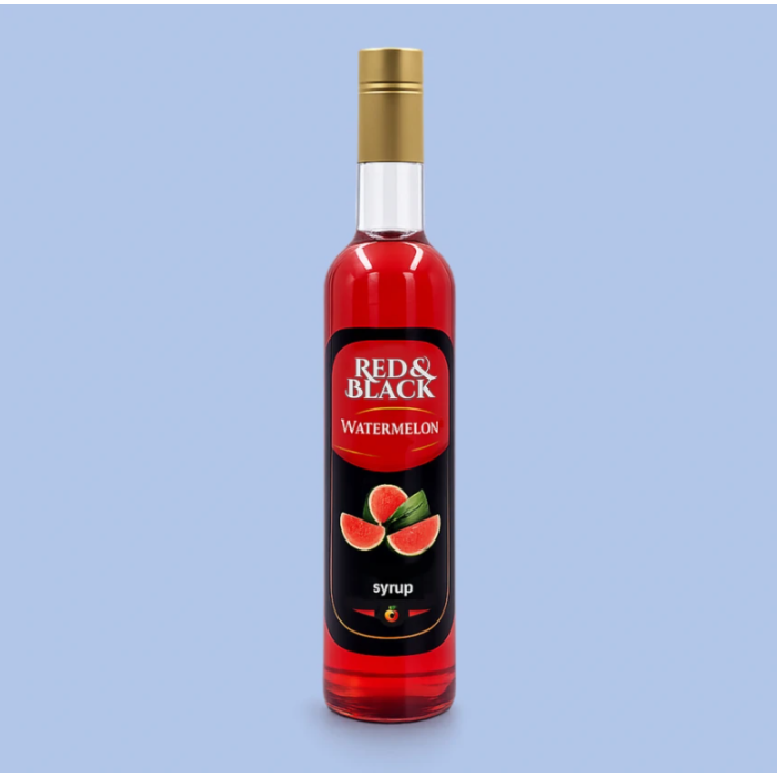 Сироп Red&Black Кавун у скляній пляшці (700 мл)