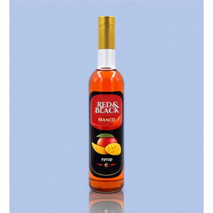 Сироп Red&Black Манго в стеклянной бутылке (700 мл)
