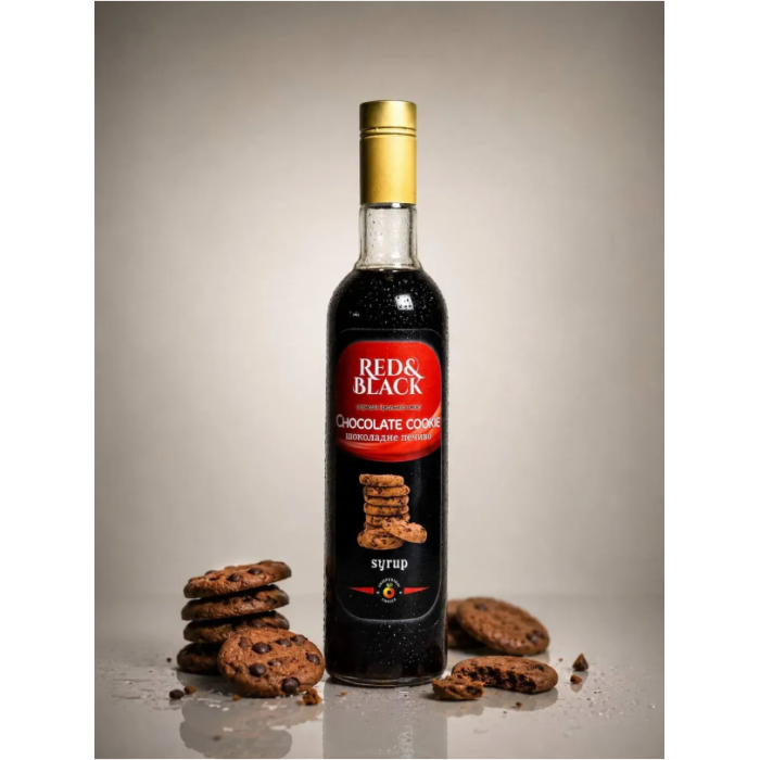 Сироп Red&Black Шоколадное печенье в стеклянной бутылке (700 мл)
