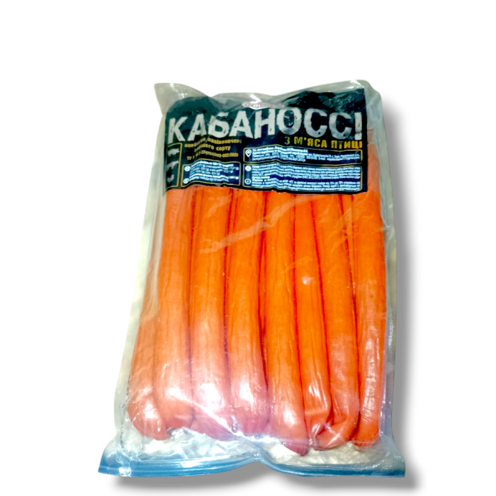 Колбаски Кабаносси из мяса птицы полукопченые (Моя Ковбаска)