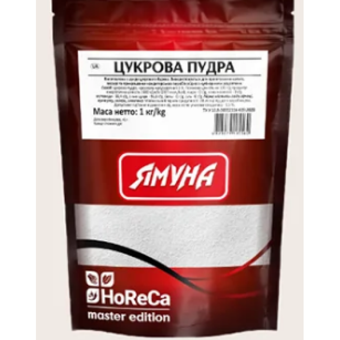 Сахарная пудра Ямуна с кукурузным крахмалом 1 кг (Украина)